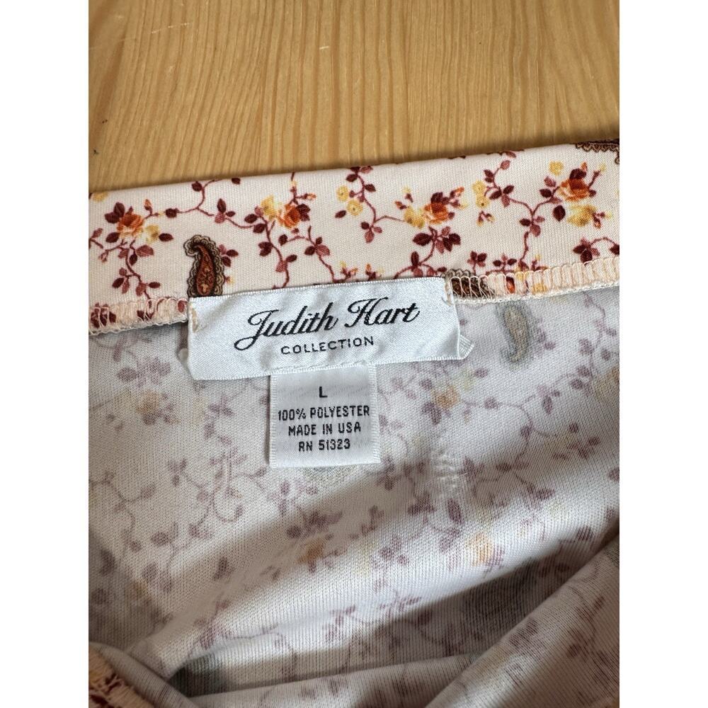 VTG Judith Hart Womens Floral Button Up Forest Fairy 90s Grunge Skirt L Paisley - Picture 5 of 8